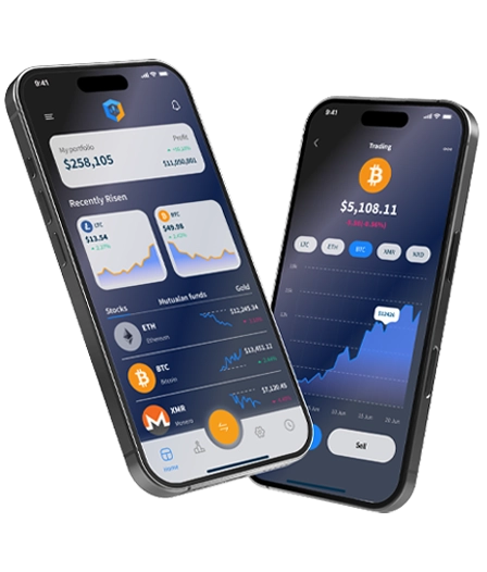 Bluevault Dexeris Mobile Crypto Trading App